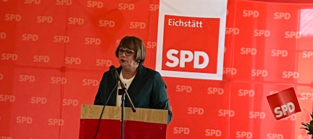 Landtagskandidatin Michelle Harrer