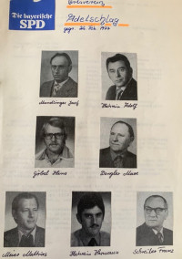 Die Gründungsmitglieder im Jahre 1977