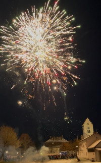 Feuerwerk 2026 am Weiher in Ochsenfeld