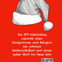 Grüsse zum Weihnachtsfest und für das Neue Jahr
