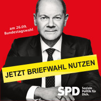 Olaf Scholz mit der Zweitstimme wählen